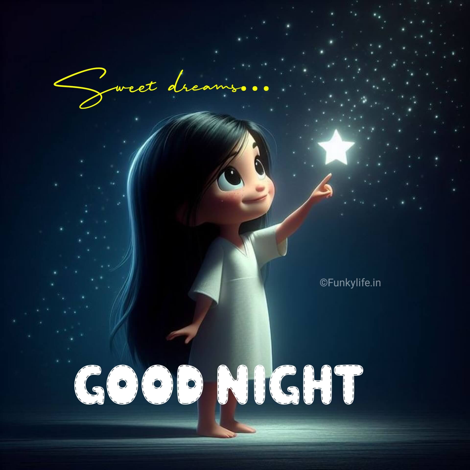 Beautiful Good Night Image