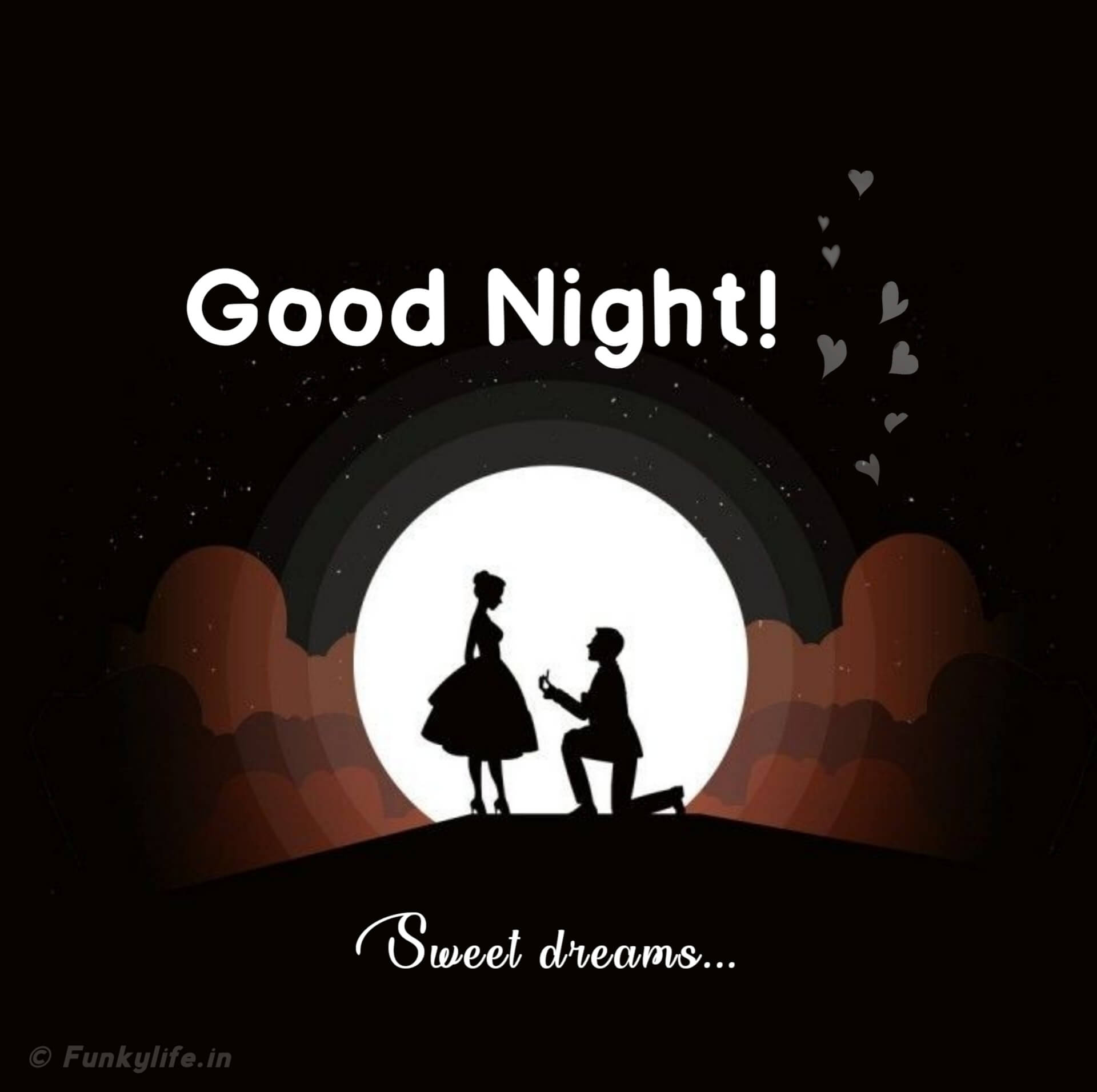 Couples Good Night Image