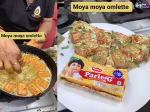 Parle G Omlette