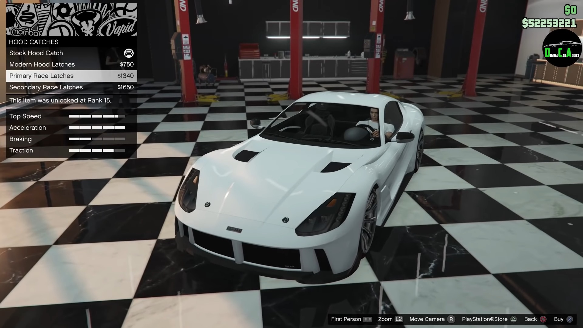 Grotti Itali GTO Best Supercars for Stunt Races