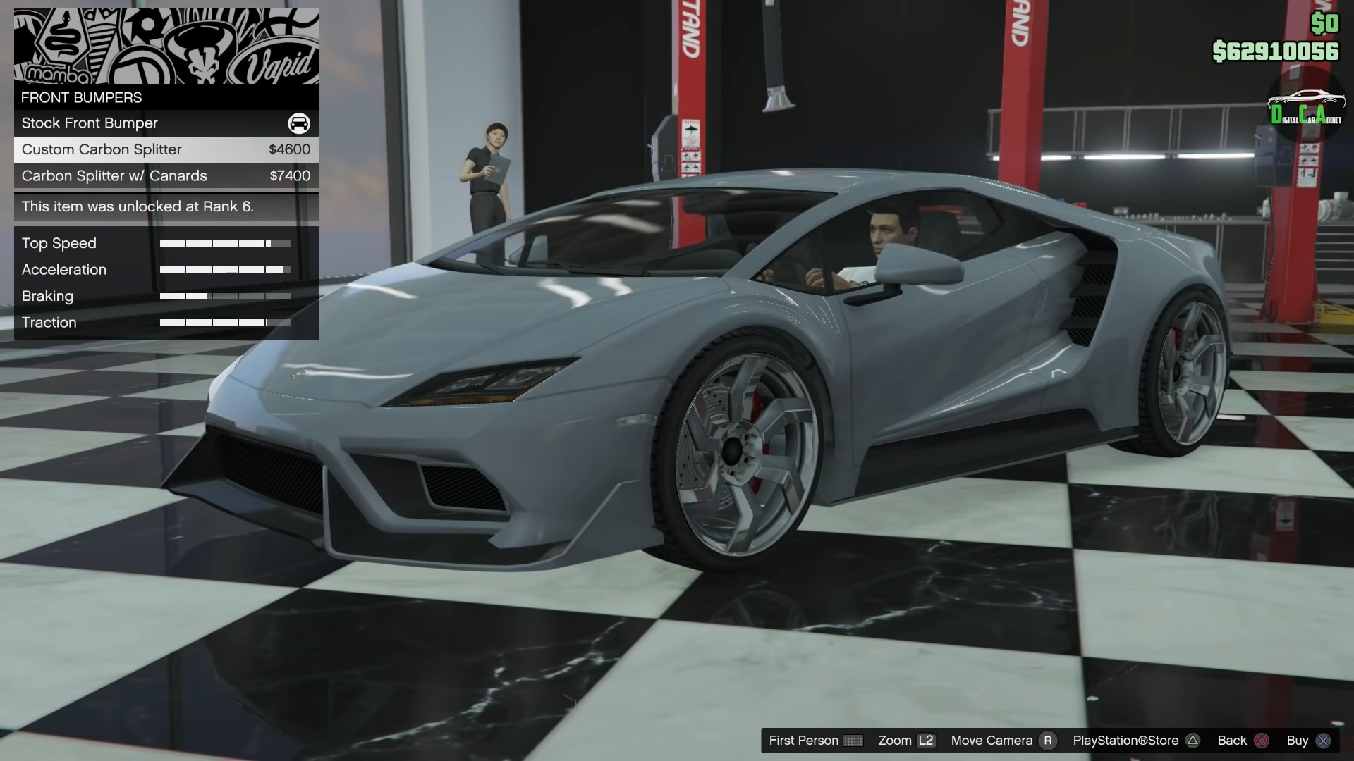 Pegassi Tempesta gta v best supercar for stunt races