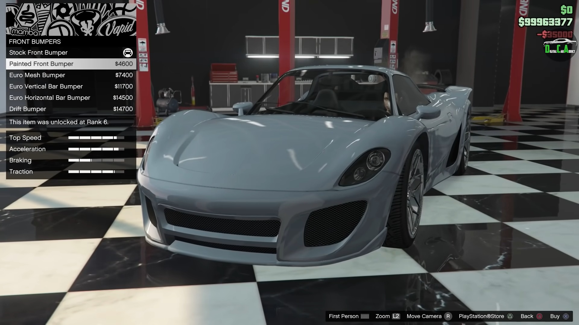 Pfister 811 gta v best supercar for stunt races