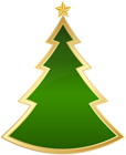 Christmas Deco Tree PNG Clip Art Image