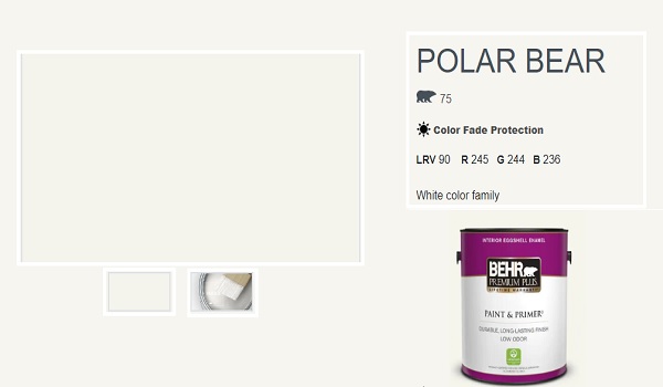 polar bear by behr