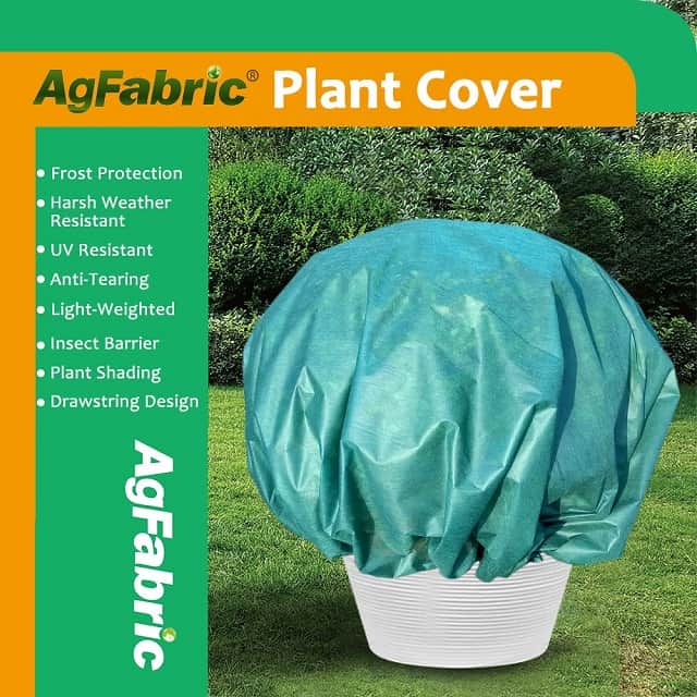 Agfabric Plant Cover Round Warm Worth Frost Blanket - Plant Covers for Winter Walmart