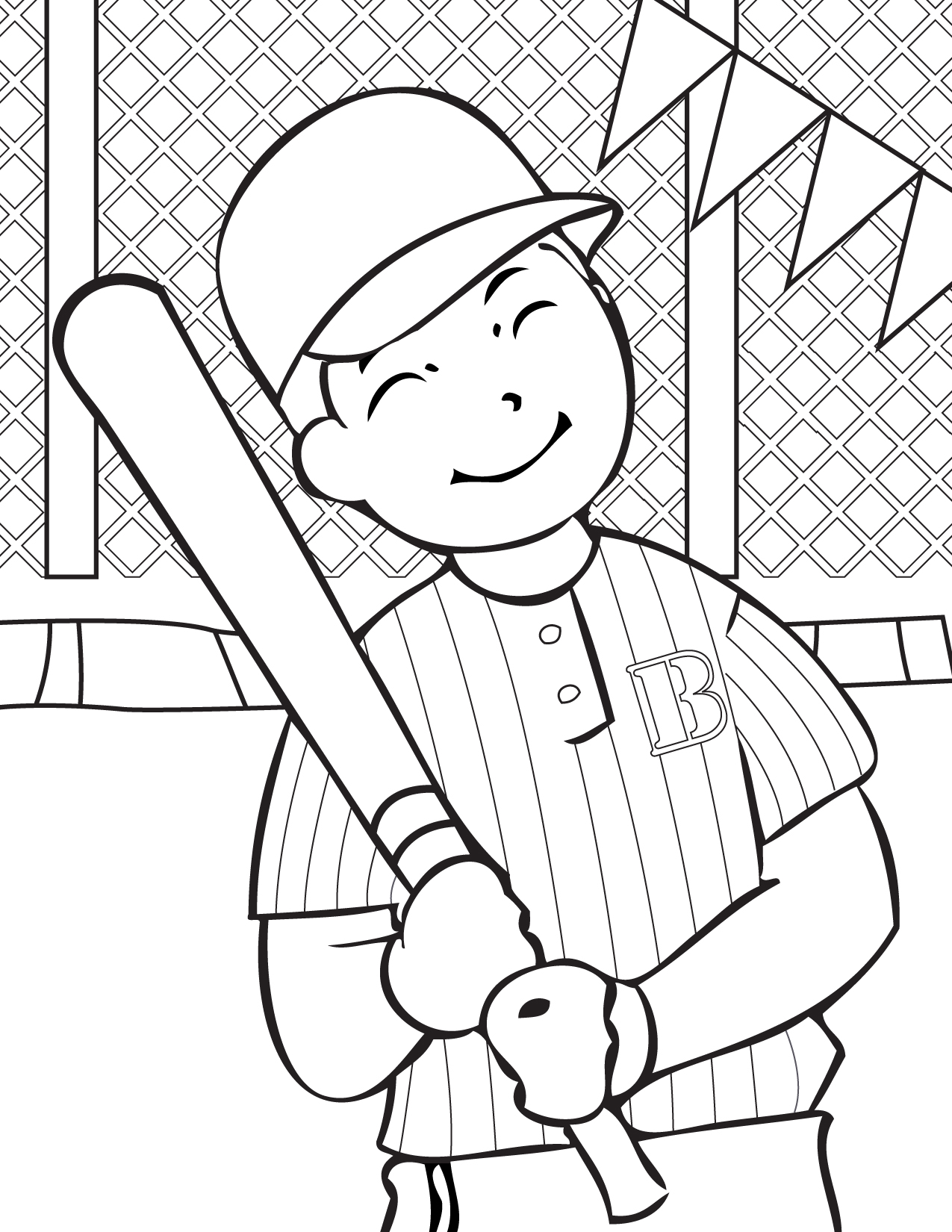 Sports Printable Coloring Pages