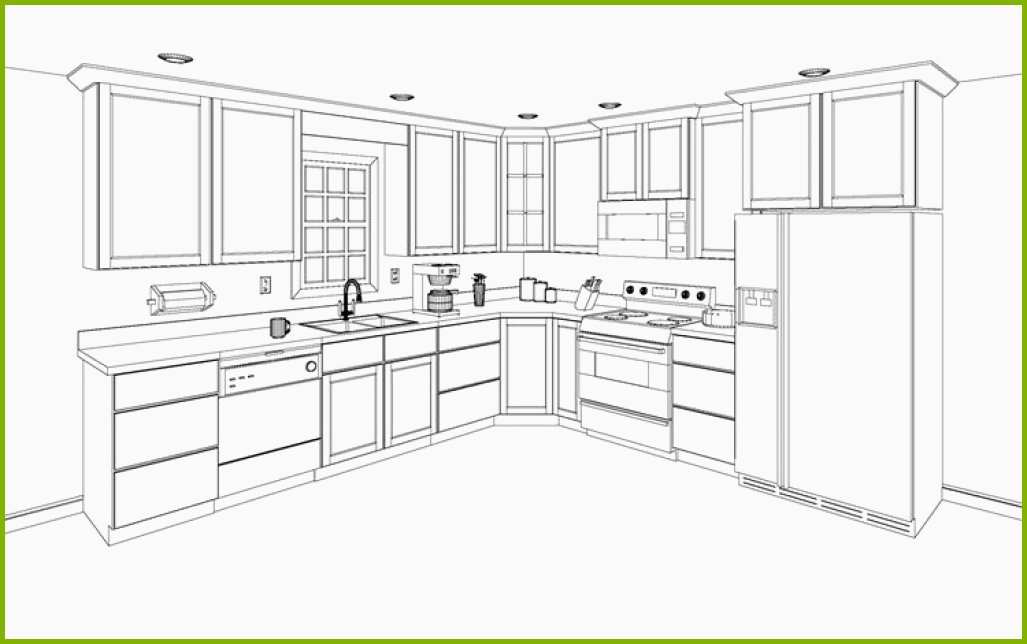 Printable Kitchen Cabinet Templates