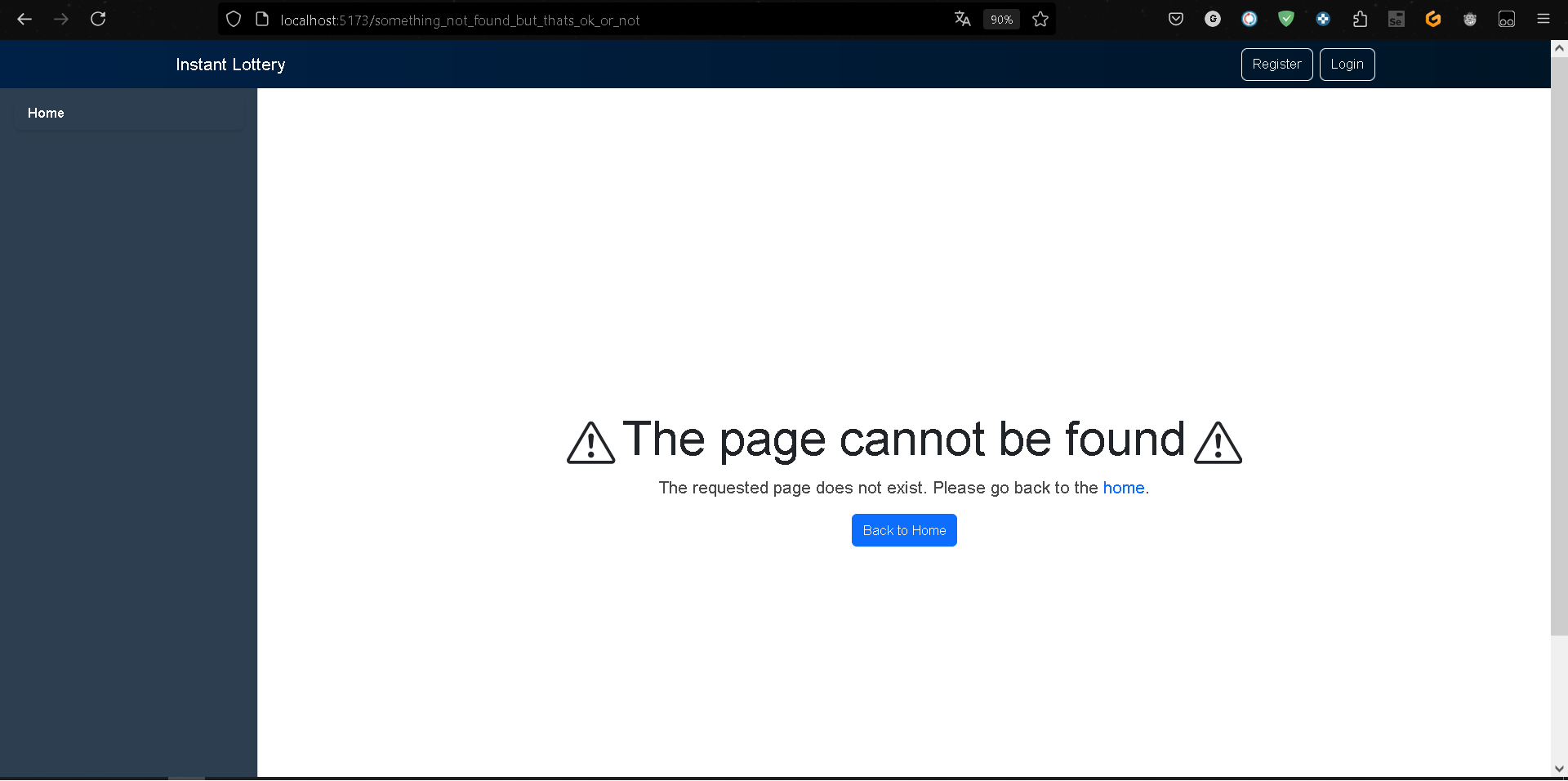 Page not found