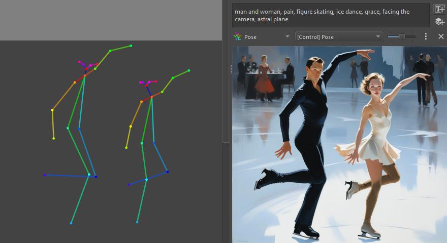 Pose control layer