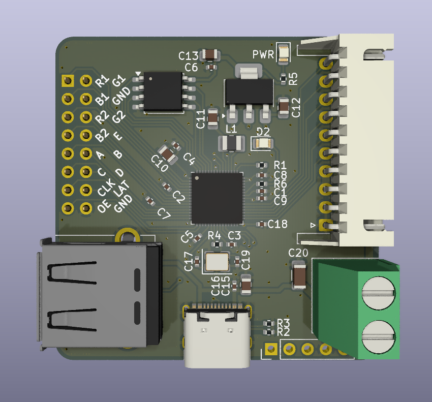 Front pcb view