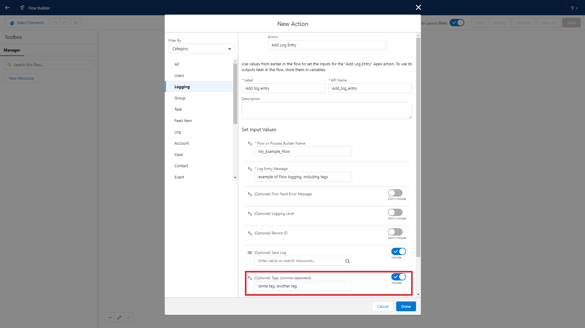 Flow Logging with Tags