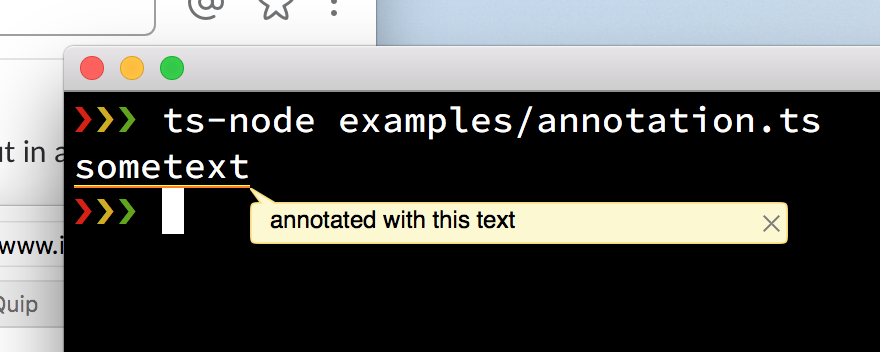 annotation demo