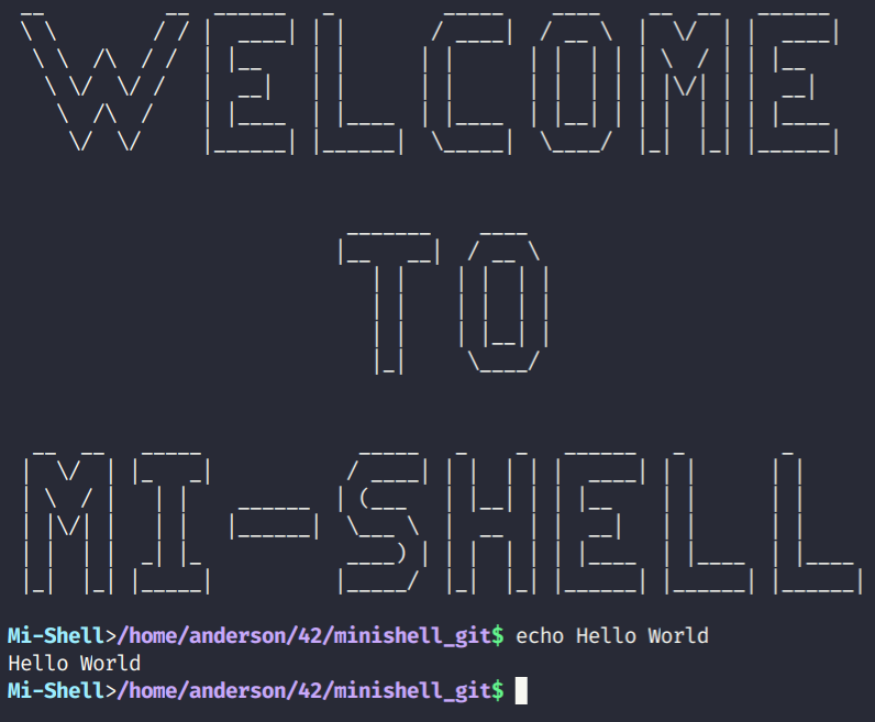 Welcome to Mi-Shell