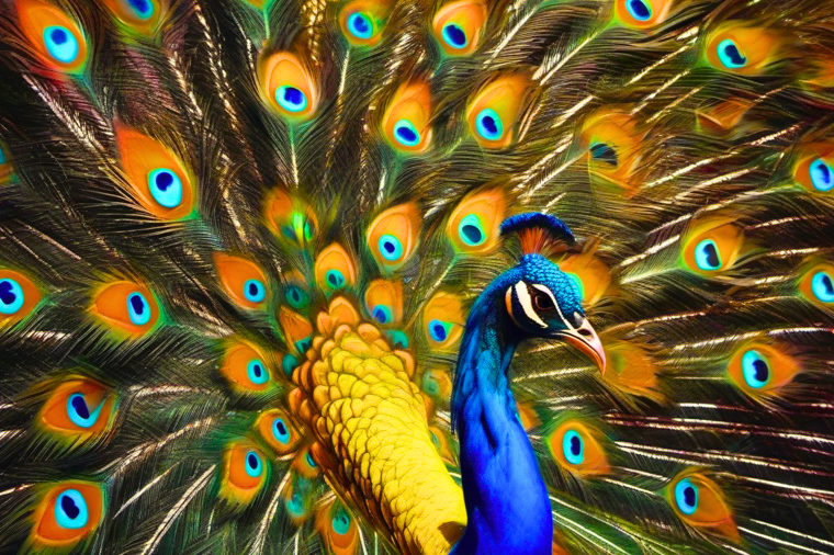 My beautiful Peacock
