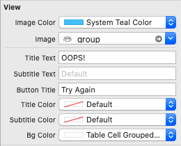 Add Cosmos rating view to the storyboard