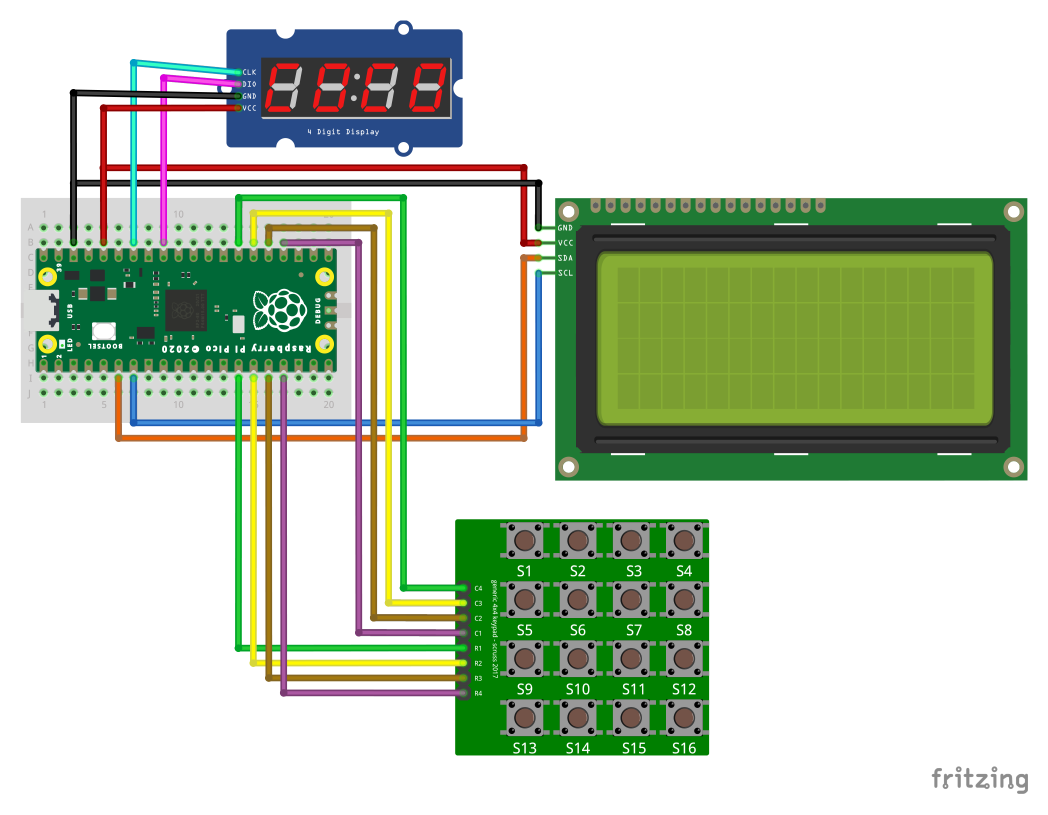 Fritzing drawing