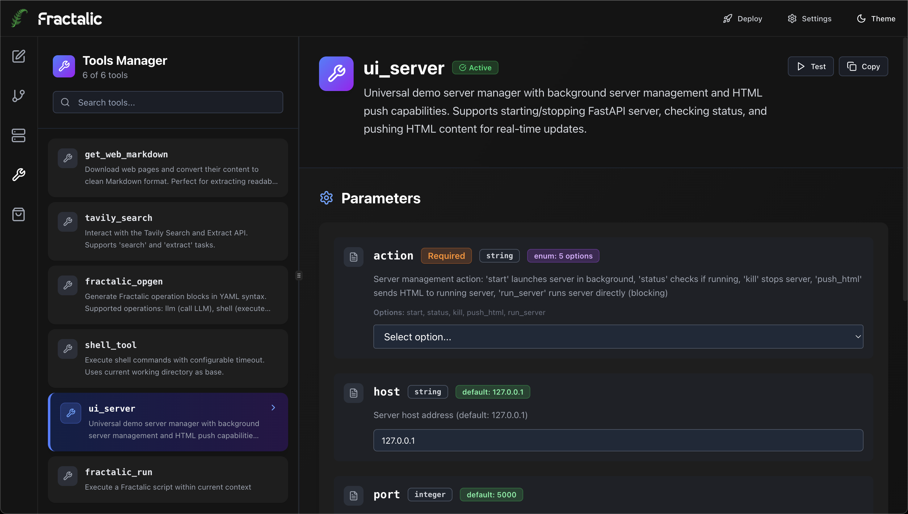 MCP Tools Integration - Access external services via Model Context Protocol