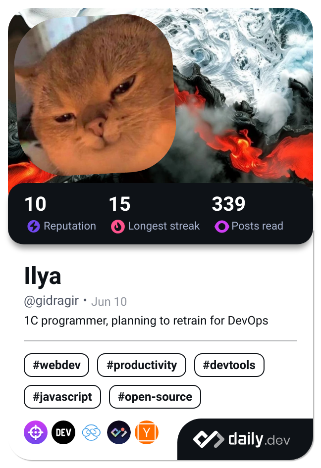 Gidragir's Dev Card