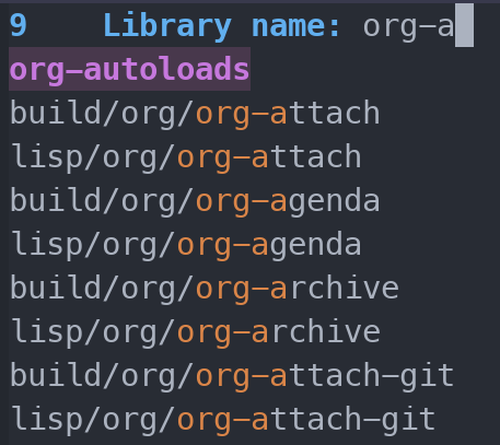 Finding
libraries, with load-path shadows