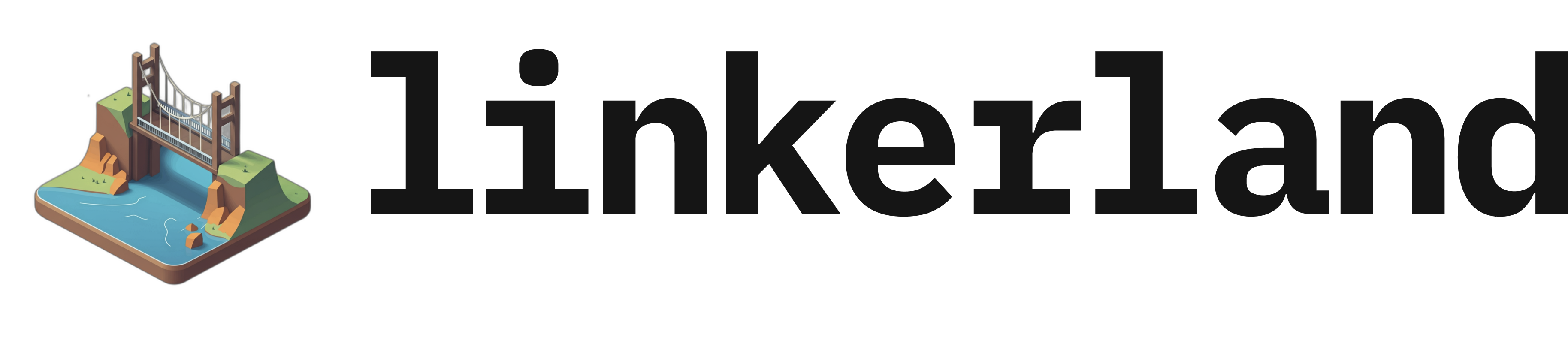 linkerland logo in light