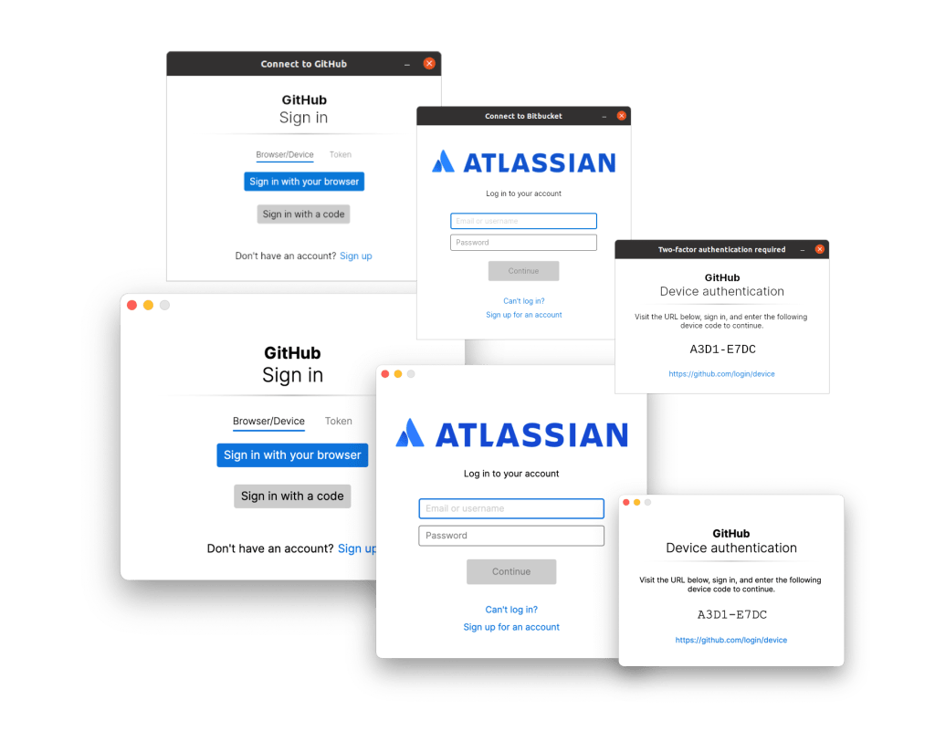 GCM continues to support terminal prompts as a first-class option for all prompts.