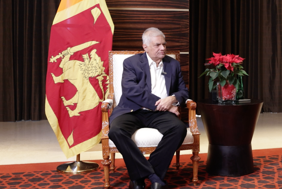 Ranil Wickremesinghe speaks to GB on resurrecting Sri Lanka’s economy, COP28 summit