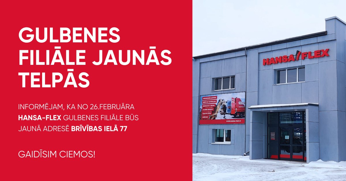 Gulbenes filiāle jaunā adresē no 26.02.