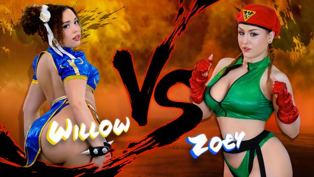 TeamSkeetSingles – Willow Ryder vs Zoey Uso! Fight! (Street Fighter Parody)