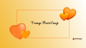 orange heart emoji