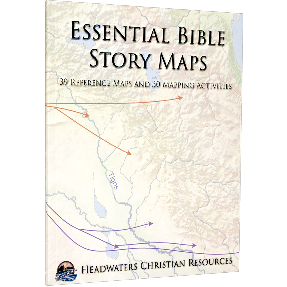 Bible Story Map Wall Chart Bible Posters Story Map Bible Stories ...