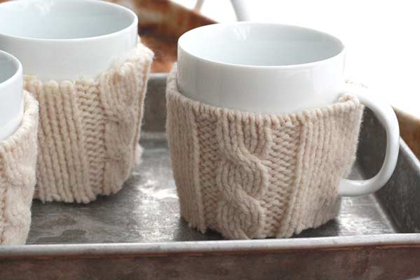 sweater mug cozies