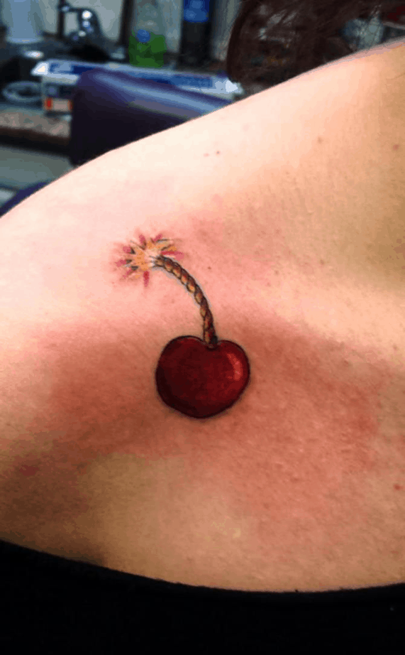 101 Best Cherry Tattoo Ideas Youll Have To See To Believe  Outsons