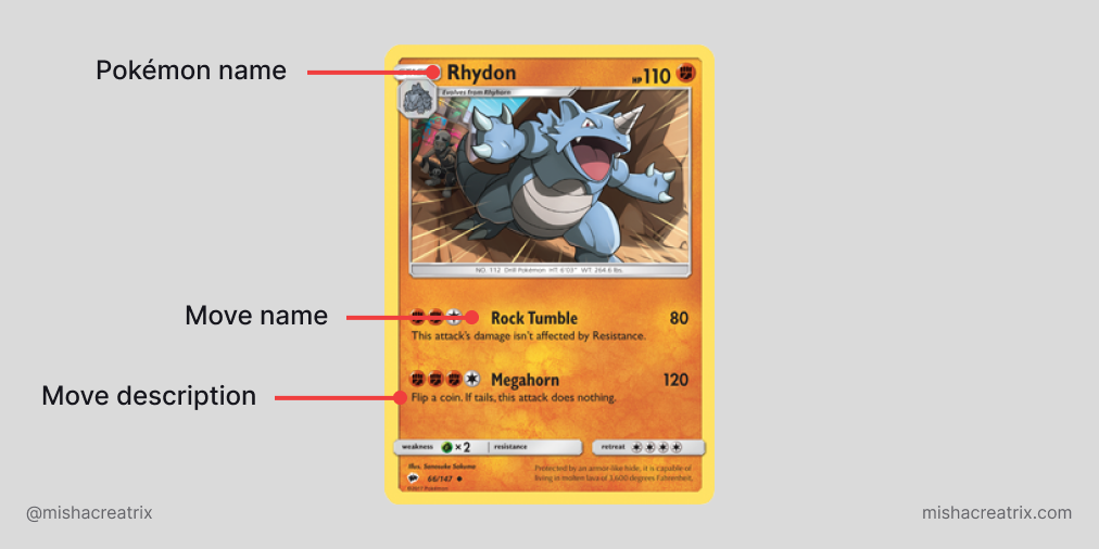 Rhydon Card