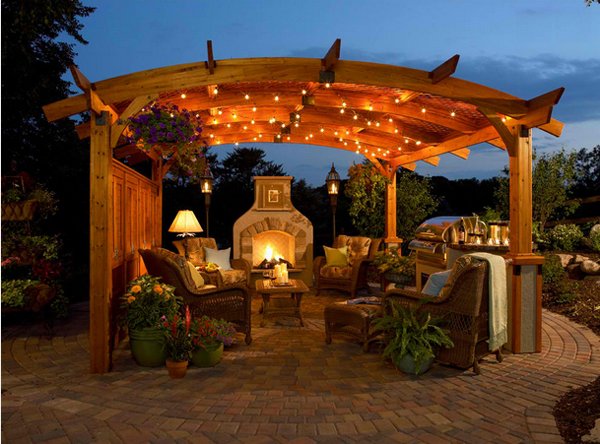 arched gazebo