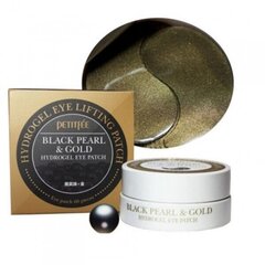 Silmapadjad Petitfee Black Pearl & Gold Hydrogel Eye Patch, 60 tk hind ja info | Näomaskid ja silmamaskid | hansapost.ee