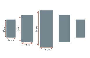 Viieosaline reproduktsioon Mets sügisel hind ja info | Seinapildid | hansapost.ee