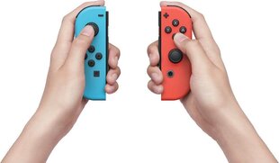 Mängukonsool Nintendo Switch V2 32GB, sinine/punane + Joy-Con juhtpuldid hind ja info | Mängukonsoolid | hansapost.ee