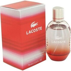 Lacoste Red EDT meestele 75 ml hind ja info | Parfüümid meestele | hansapost.ee