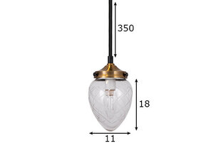 Laelamp Juni 11 891111675 hind ja info | Rippvalgustid | hansapost.ee