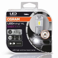 Auto pirnid Osram LEDriving HL Easy H7/H18, 2 tk hind ja info | Autopirnid | hansapost.ee