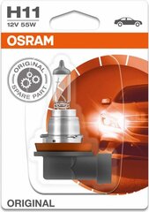 Auto pirn Osram H11 55W 12V PGJ19-2 1tk hind ja info | Autopirnid | hansapost.ee