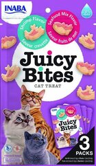 Inaba Juicy Bites Cat Shrimp Seafood krevetimaitseline, 34 g hind ja info | Kasside maiused | hansapost.ee