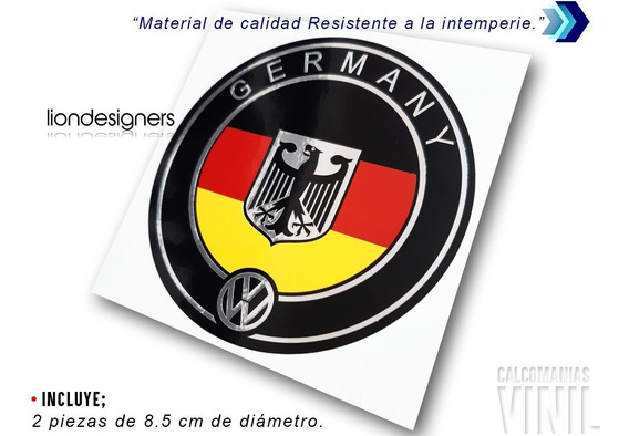 Vinil Bandera De Alemania Vw 