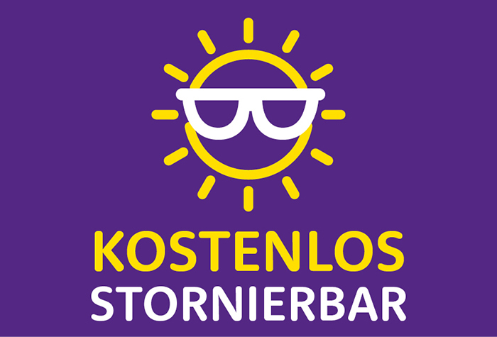 Kostenlos stornierbar