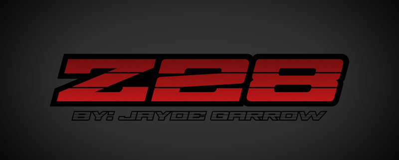 z28 industrial font