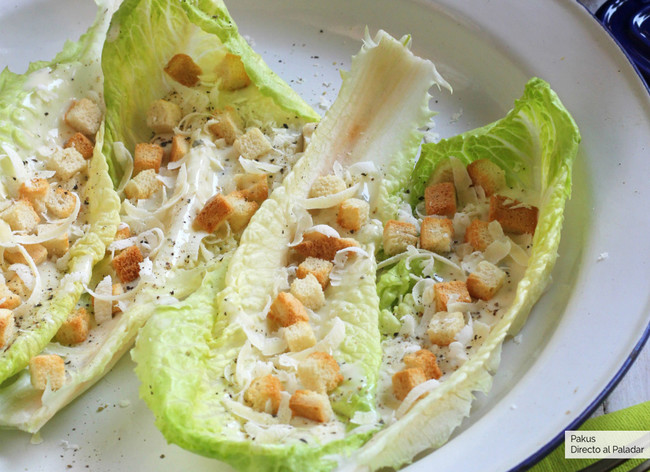 Ensalada César, la receta original, fácil, casera y verdadera de una  ensalada clásica