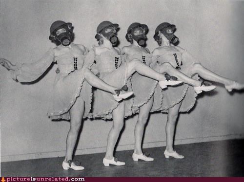 gas mask Image legs old timey wtf - 5006236160