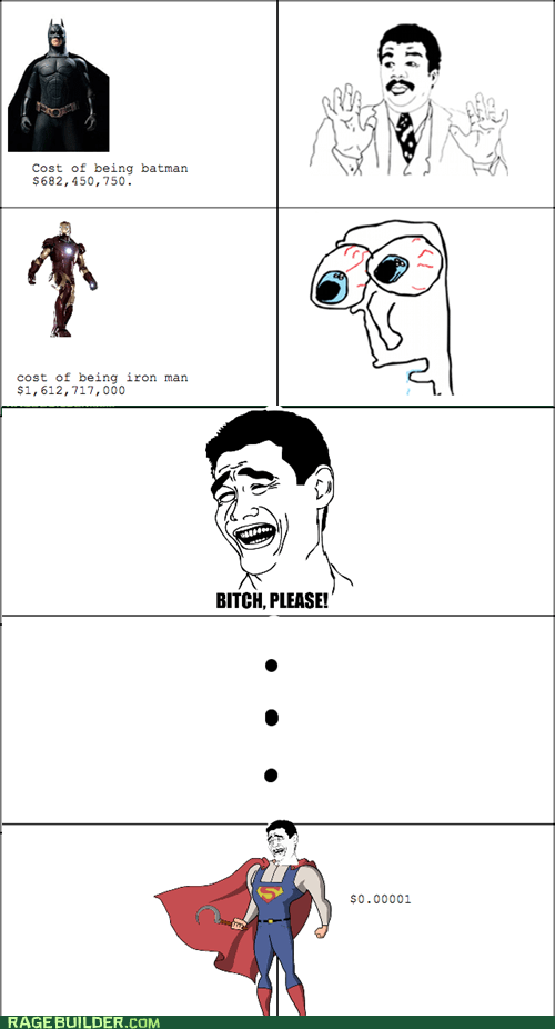 batman iron man Rage Comics superheroes superman - 6469711872