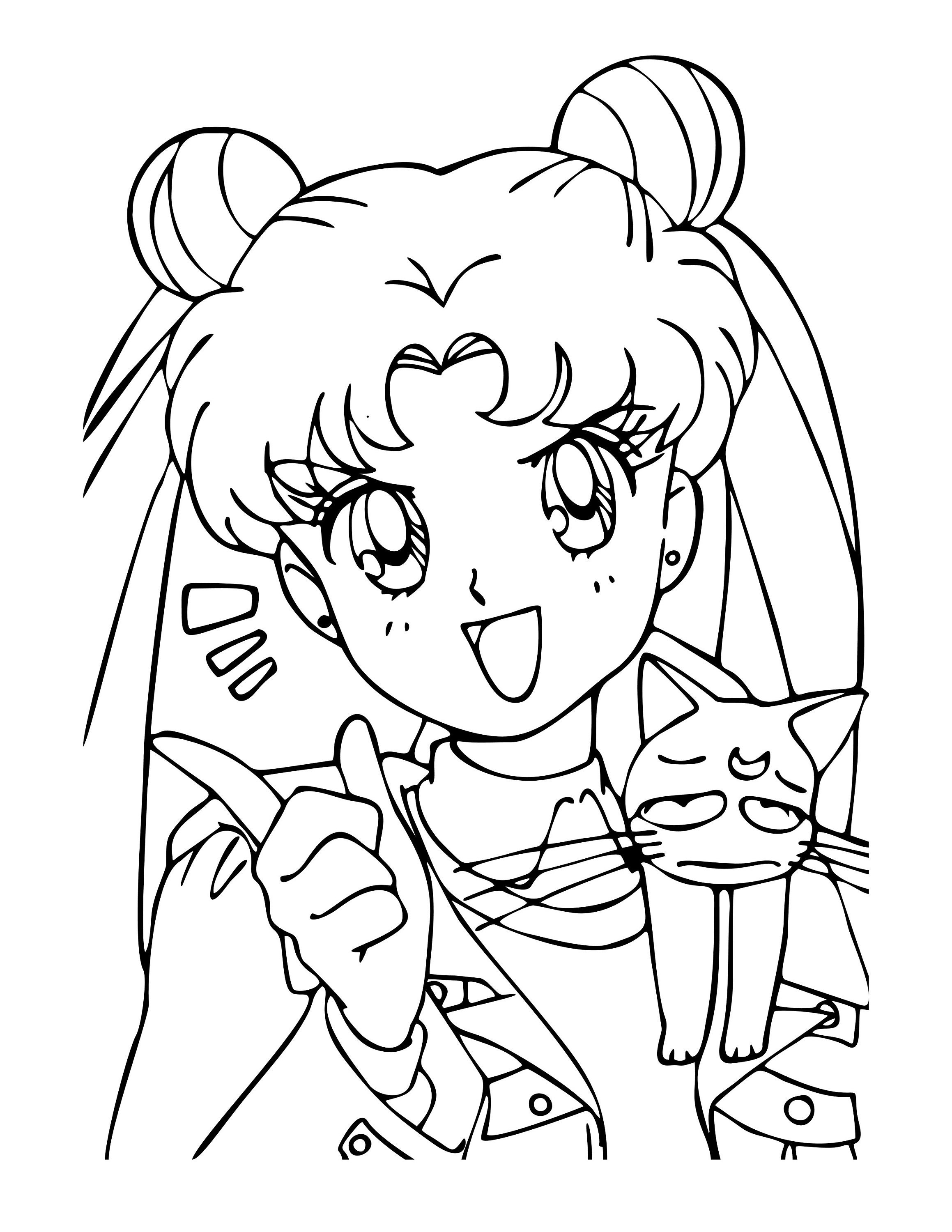 Coloring Pages  Anime Coloring Book Online Painting Free Read Pages For