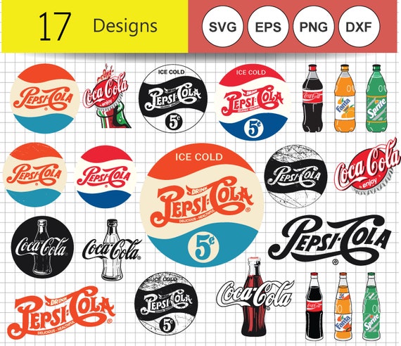 Vintage Pepsi Cola-svg Printable Vinyl/ Stickercut Files for - Etsy